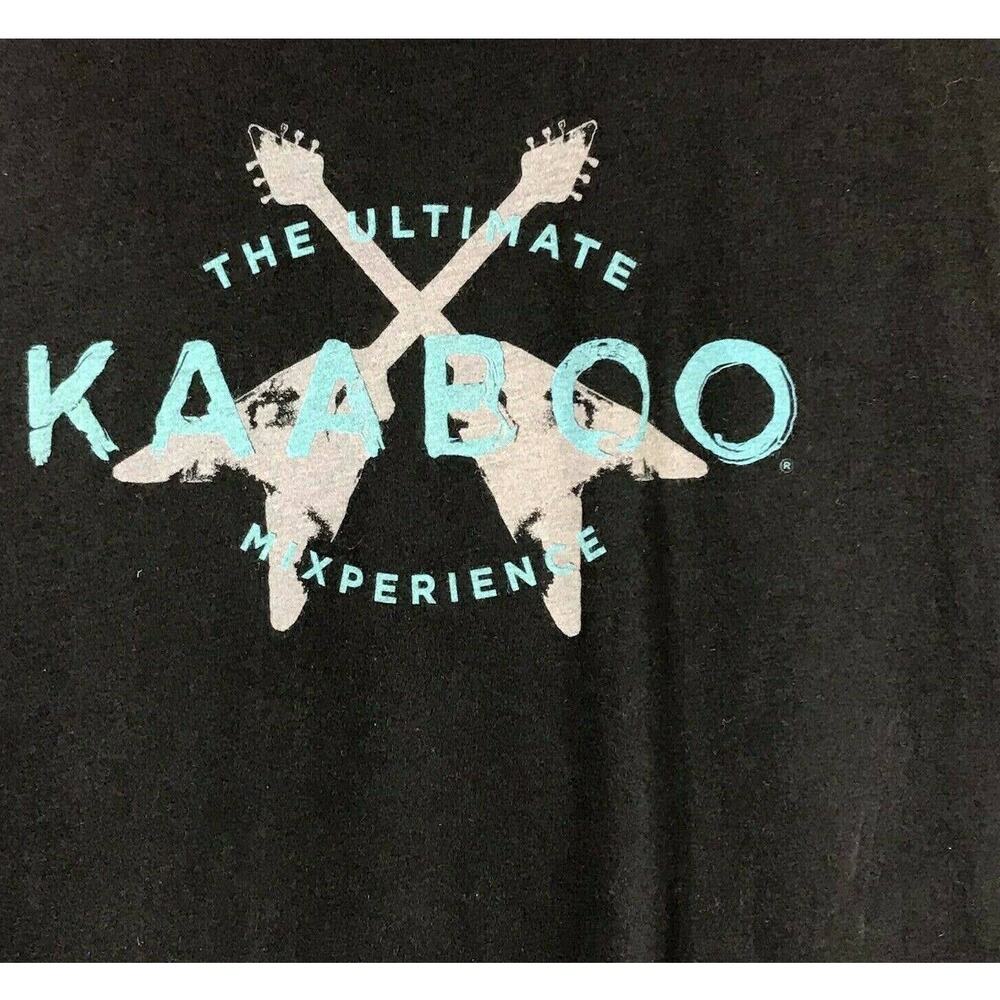 Music Festival The Ultimate Kaaboo‎ Experience T Shirt Unisex Black XXL